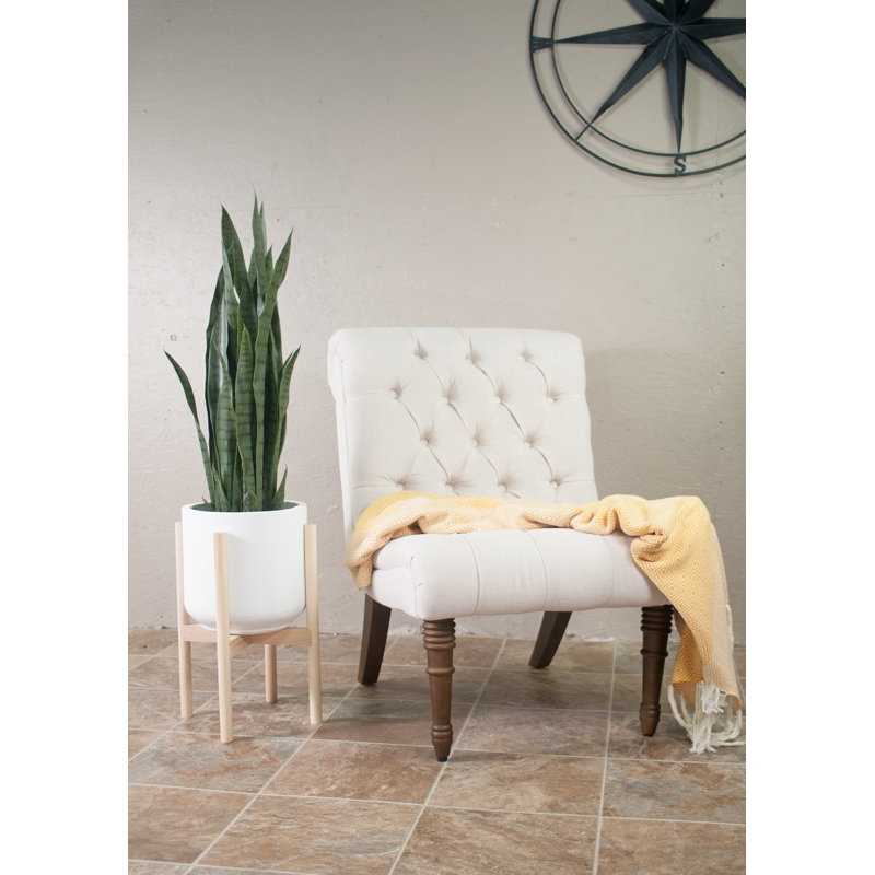 Terrehalle Pot Planter, White