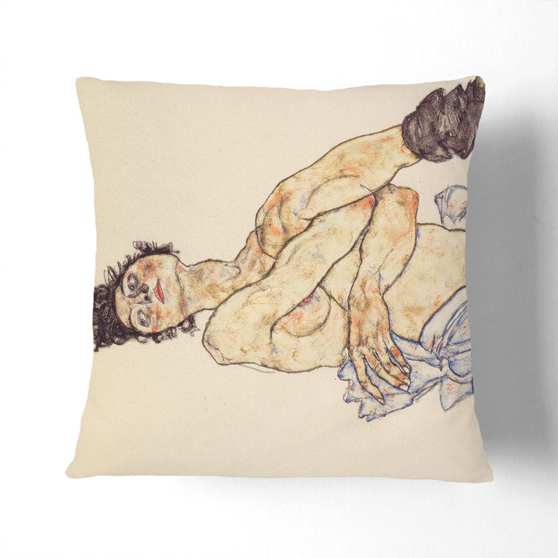 Square Cushion, Stone, 55cm H x 55cm W x 20cm D