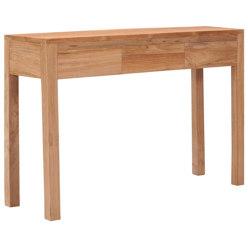 Console en bois massif 43,3 po Charika