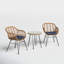 Fuze Wicker 2 - Person Patio Conversation Sets with Cushions-295692633