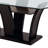 Bounaga 71.6'' L Dining Table with Glass Top