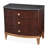 Camellia Field 3-Drawer Nightstand with Marble Top