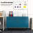  25 Inch Metal Side Cabinet, Double Door TV Stand, Storage Cabinet with Adjustable Shelves-1799605475