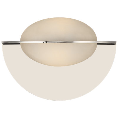 Kelly Wearstler Fosse 9" Invertable Oval Sconce