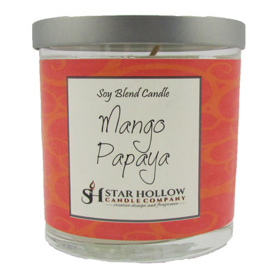 Bougie pour pot de mangue et papaye