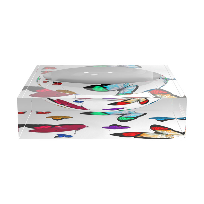 Butterflies Acrylic Candy Catchall Dish, Original
