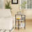 Modern Marble End Table Set of 2-1005923636