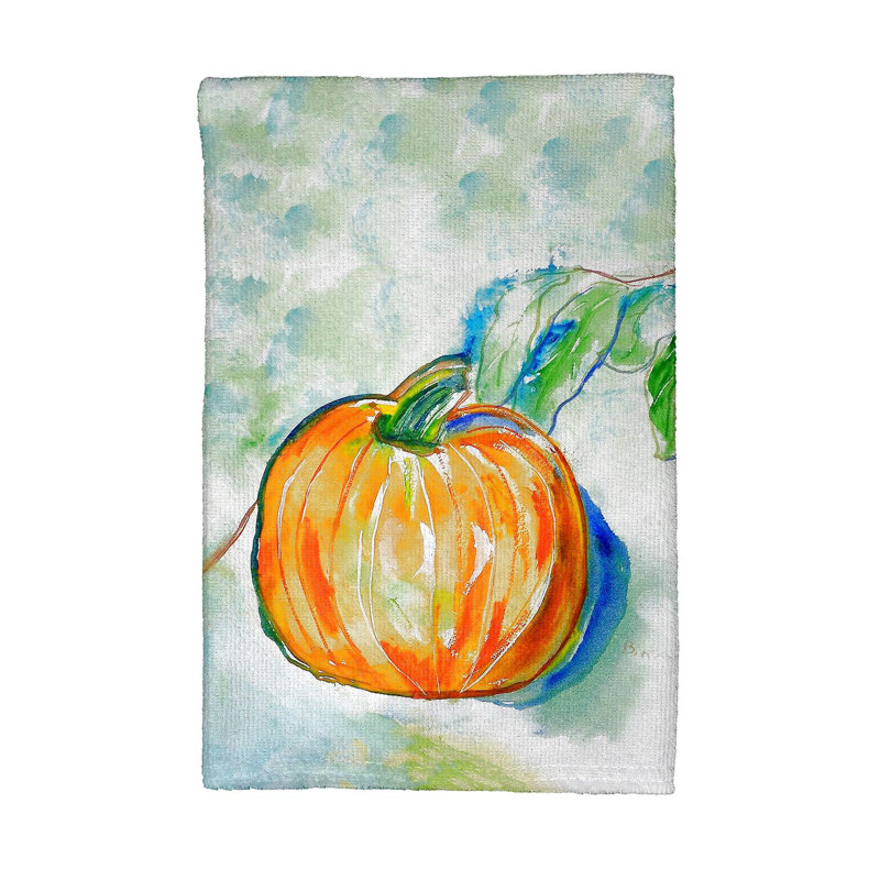 Serviette de thé citrouille