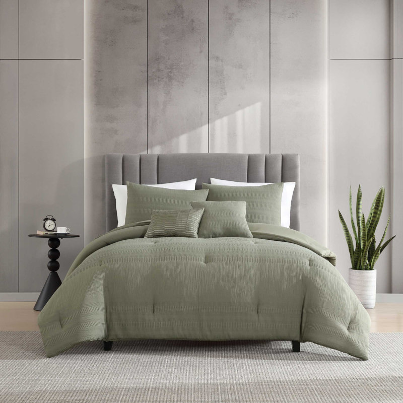 Ensemble d'édredon Kenneth Cole, Édredon grand, Vert