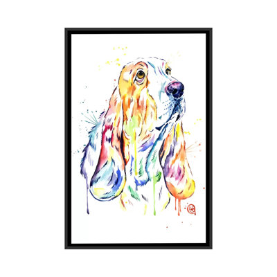 " Basset Hound " by Lisa Whitehouse