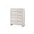Vertical Chest With Curved Top & Decorative Handles