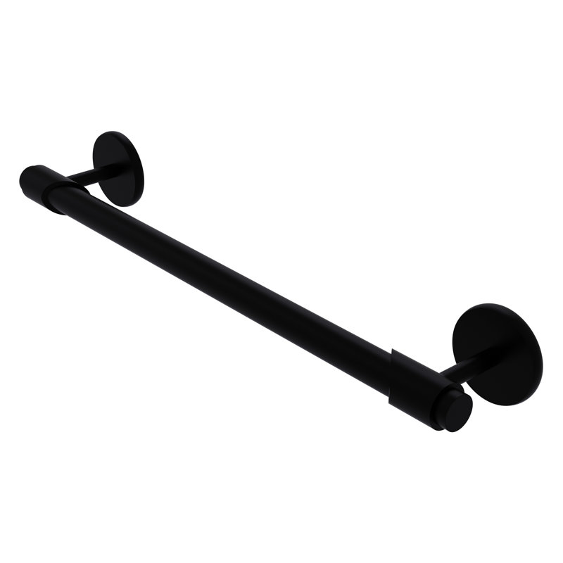 Barre à serviettes murale Marnell, 18 po, Noir mat
