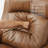 Olathe Oversized Genuine Leather Dual Motor Lay Flat Power Recliner With Power Headrest-661865952