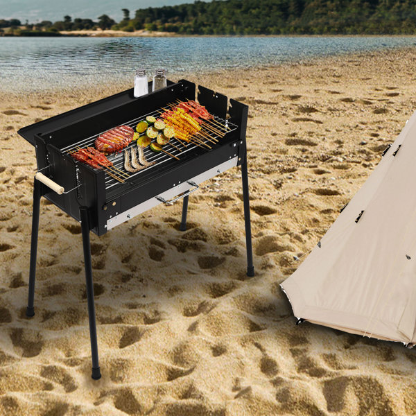 Gymax 15.5'' W Portable Charcoal Grill