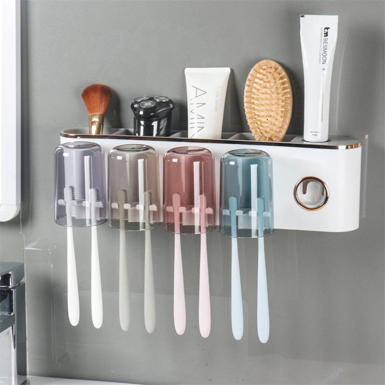 EasyStore™ Large Light Gray Toothbrush Holder