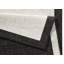 Panama Machine Woven Black/Cream Indoor / Outdoor Rug-25281595