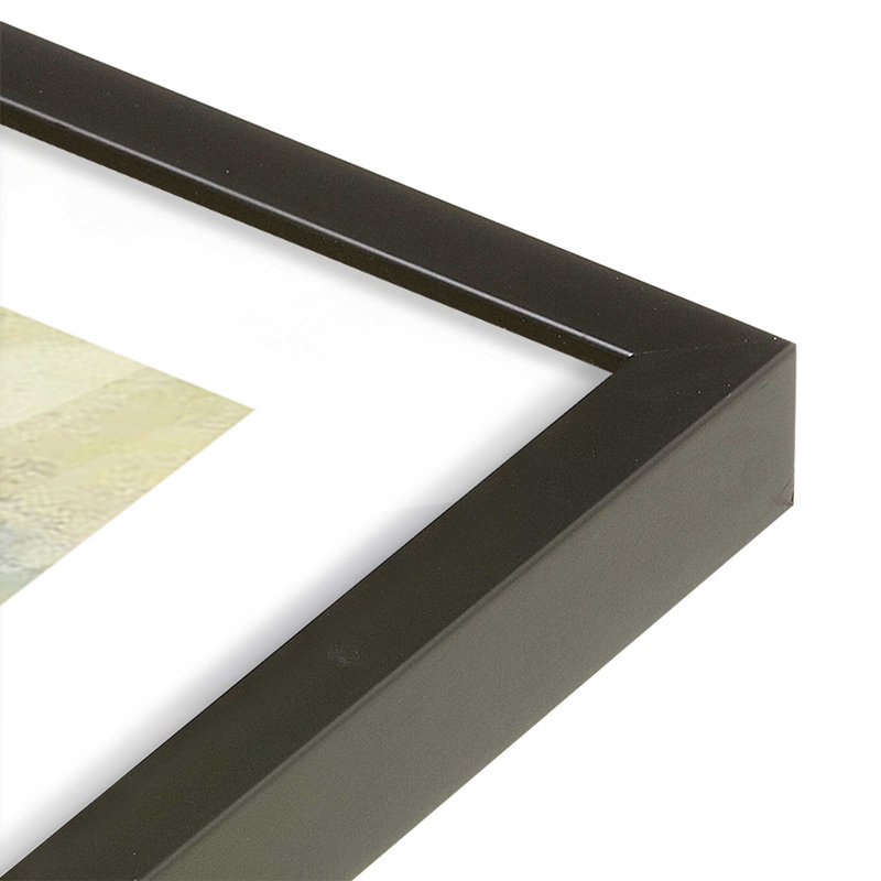 «Lemonade Skies» encadré sur papier par Carol Strock Wasson, Noir satiné, H 12 po x l 15 po x P 1,25 po
