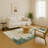 Premium Machine Washable Jacquez AMF1798 Floral Rug-651317428