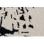 Tapis abstrait noir / blanc en laine tissé à la main-317969452