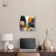 "Stacked Rocks III", impression sur toile Taupe Boho par Art Remedy, cadre argenté, 16 x 16-355547514-355547515