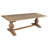 Amaro Pine Solid Wood Top Dining Table