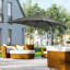 Brentton 245cm Cantilever Parasol-1400716522