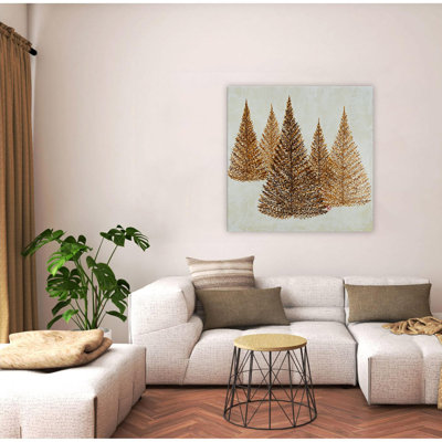 "Dawnlit Forest" Canvas Wall Art
