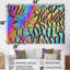 «Neon Texture Mars», ensemble d'art mural paysage abstrait-2000275914-2000275913