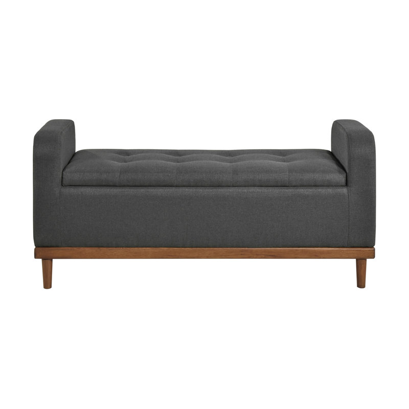 Meuble de rangement Mid-Century Mid-Century, Gris foncé