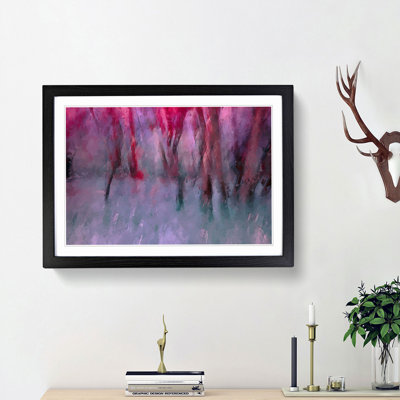 Abstract Forest in Abstract - Picture Frame Graphic Art Print