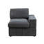 Causeuse de salon avec accoudoirs doubles l 76 po-2072643369