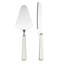 French Perle Scallop 2-Piece Dessert Set