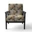 Chaise d'appoint florale Cobalt-6885392