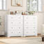 Commode 2 pièces Arib, commode H 37 po x l 29 po Arib