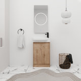 23'' Single Bathroom Vanity with Ceramic Top