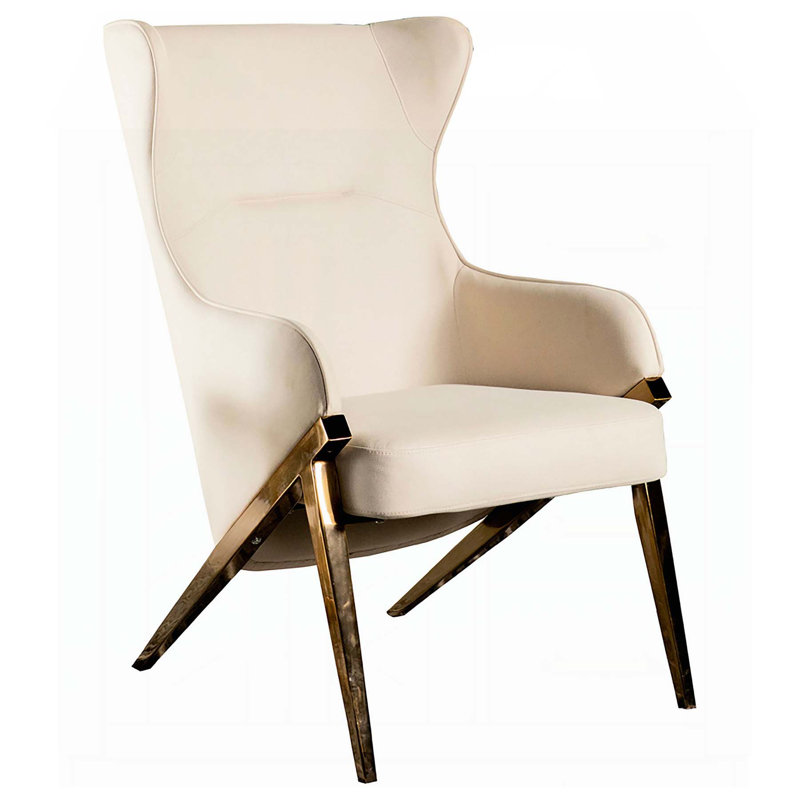 Le fauteuil d'appoint à oreilles Crendon est une pièce intemporelle pour ajouter confort et style à tout espace intérieur.