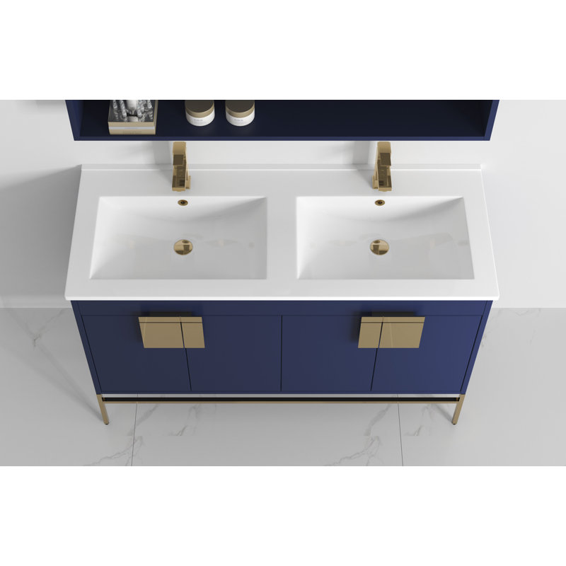Ensemble de meuble-lavabo double 47 po Gere