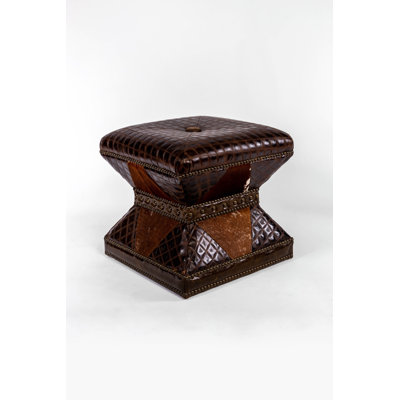 Novelty Leather Ottoman