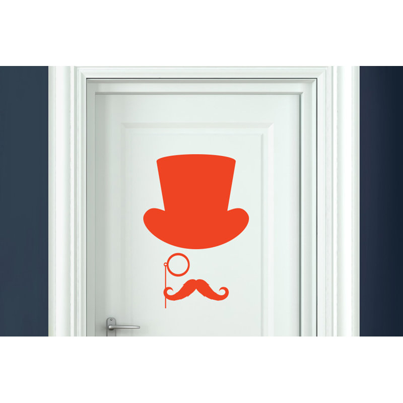 Wall Decal, Orange