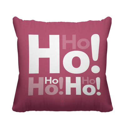 Coussin intérieur / extérieur Hohoho Christmas