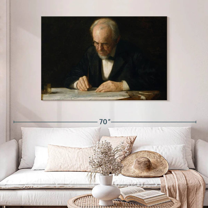 Senne The Writing Master, 32" H x 48" W