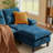 86.22" Chenille Sectional Sofa With Ottoman-30534549