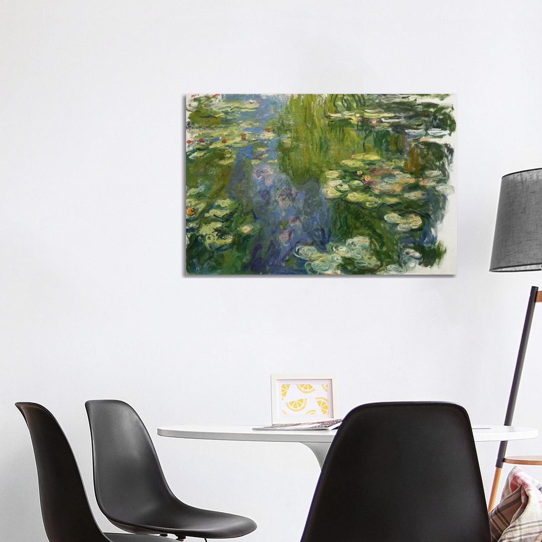 Le Bassin Aux Nympheas by Claude Monet - Wrapped Canvas Print
