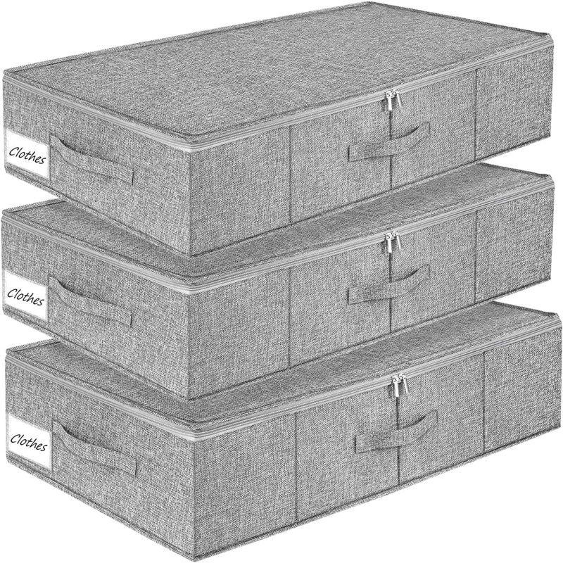 Ebern Designs Fabric Underbed Storage