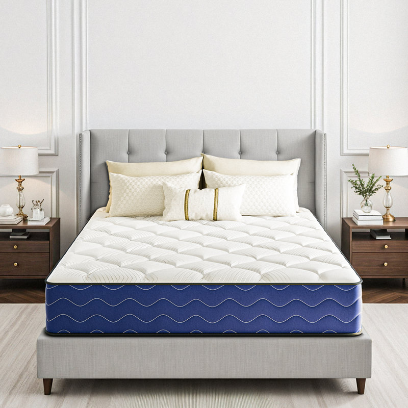 Matelas hybride moyen 8 po / 10 po / 12 po avec mousse à mémoire de forme, Très grand lit, 12"