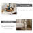 47.24" White Rectangular Solid + Manufactured Wood Console Table