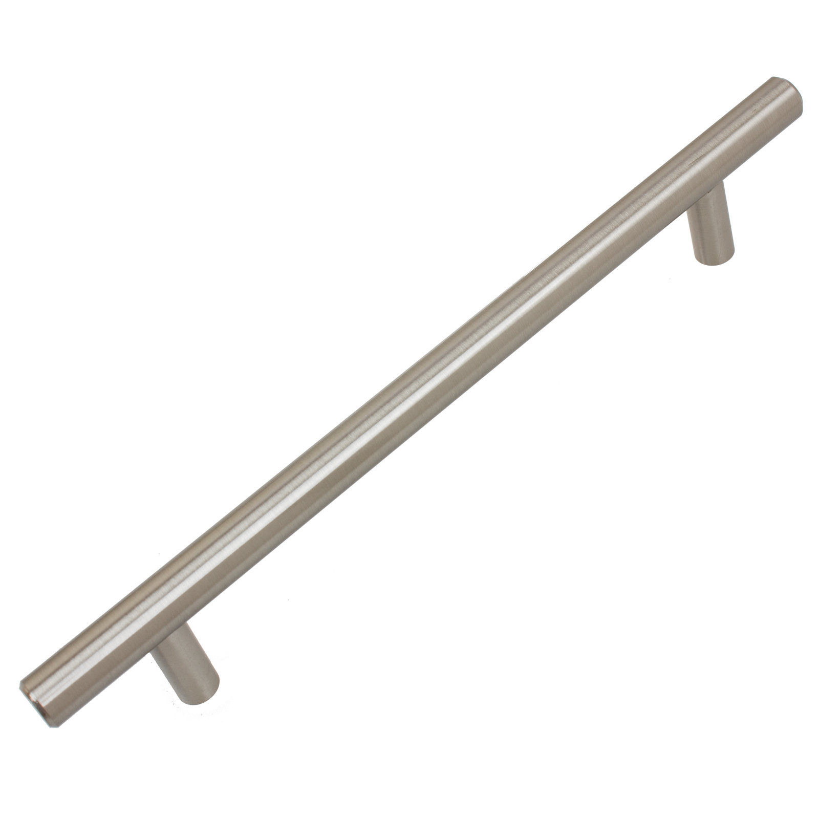 Roman Modern Bar Pull, Stainless Steel, 8.8125"