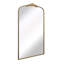 Miroir de plancher pleine longueur en métal