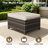 Wicker 5 - Person Patio Conversation Set with Cushions-871569534
