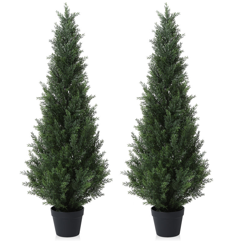 Faux cèdre en pot Adcock, 2, H 36 po x l 12 po x P 12 po